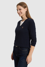 U.S. Polo Assn. Kadın Kazak 14846.VR033