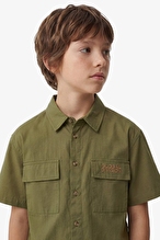 Koton Erkek Çocuk Gömlek 6SKB60159TW