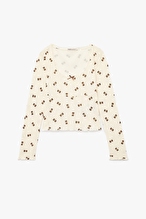 Koton Kadın Pijama Üstü 7WLK40055MK.EKR