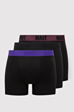 Mavi Erkek 3'lü Boxer M0912269-900.SYH