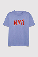 Mavi Kız Çocuk Tişört M7610393-70855