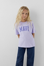 Mavi Kız Çocuk Tişört M7610479-70523