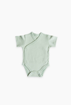 Kitikate Organik Cute Bunny 3'lü Kruvaze Kısa Kol Body S60920