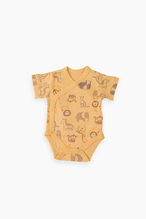 Kitikate Organik Animal 3'lü Kruvaze Kısakol Body S60952