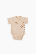 Kitikate Organik Animal 3'lü Kruvaze Kısakol Body S60952