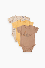 Kitikate Organik Animal 3'lü Kısakol Body S60950