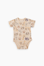 Kitikate Organik Animal 3'lü Kısakol Body S60950