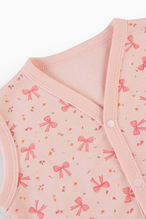 Kitikate Organik Pink Bow Yelek S61132