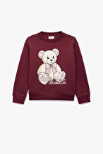 Koton Kız Çocuk Sweat 7WKG10038AK