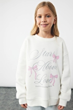 Koton Kız Çocuk Sweat 7WKG10034AK