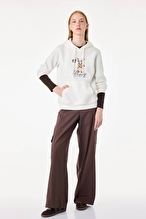 Koton Kadın Sweatshirt 7WAL10090IK
