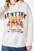 Koton Kadın Sweatshirt 7WAL10088IK