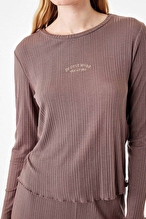 Koton Kadın Pijama Üstü 7WLK40068MK.KHV