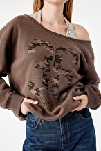Koton Kadın Sweatshirt 7WAL10255IK