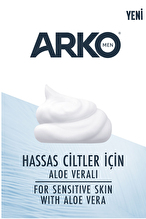 Arko 200 ml Tıraş Köpüğü Extra Sensitive