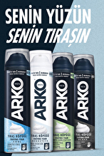 Arko 200 ml Tıraş Köpüğü Extra Sensitive