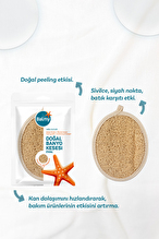 Balmy Doğal Kabak Oval Banyo Kesesi