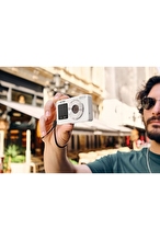 Acton Selfix Dijital Fotoğraf Makinesi (Beyaz)