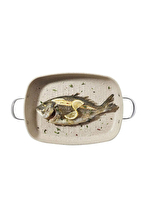 Korkmaz Granita İki Kulplu Grill Sote Tava 35x25 cm