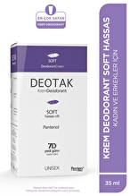 Deotak Krem Deodorant 35 ml Soft