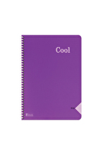 Keskin Color A4 60 Yp.Çizgili PP Kp.Spiralli Cool Defter