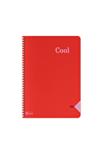 Keskin Color A4 40 Yp.Kareli PP Kp.Spiralli Cool Defter