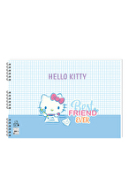 Hello Kitty 35*50 15 Yp. Spiralli Resim Defteri
