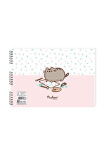 Pusheen 25*35 15 Yp. Spiralli Resim Defteri