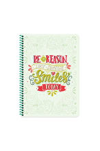 Keskin A4 80 Yaprak Çizgili Spiralli Motto Defter