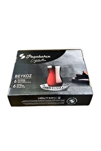 Paşabahçe Crystallin Beykoz Çay Takımı 6'lı 145cc