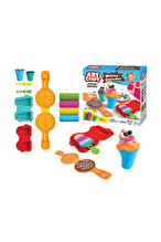 Waffle & Dondurma Hamur Set