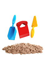 Aksesuarlı Naturel Kinetik Oyun Kumu 1000 Gr 3690