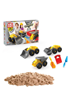 Art Craft İş Makineleri Kinetik Oyun Kumu Seti