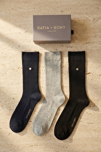 Katia&Bony Erkek 3'lü Çorap 12601E4001.GR