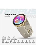 ttec Tempus Pro 34mm AMOLED Ekranlı Yuvarlak Alüminyum Kasa Akıllı Saat 2SW05RA-Rose Gold