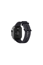 ttec Tempus 51 mm TFT Ekranlı Dikdörtgen Metal Kasa Akıllı Saat 2SW03S-Siyah