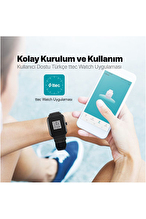 ttec Tempus 46 mm TFT Ekranlı Dikdörtgen Kasa Akıllı Saat 2SW01M-Lacivert