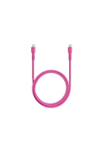 ttec 2SCG20LNP SmartCharger GAN 20W PD Seyahat Hızlı Şarj Aleti + USB-C - Lightning 120cm Kablolu Pembe