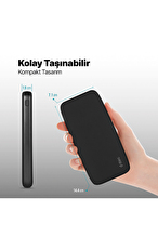 ttec ChargeUp 10.000mAh 15W Taşınabilir Şarj Aleti / Powerbank Siyah