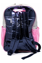 Chimola Mavi Silver Açık Pembe Sırt Çantası 17''