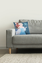 Özdilek Frozen Smile Disney Lisanslı Kırlent 40x40 cm