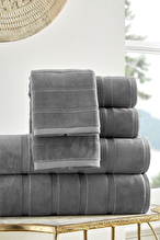 Sadem Organik Stripe Banyo Havlusu 90x150 cm