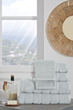 Sadem Organik Stripe Banyo Havlusu 90x150 cm