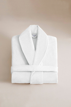 Cottons & Clouds Solid Towel Şal Yaka Bornoz