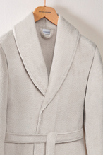 Cottons & Clouds Solid Towel Şal Yaka Bornoz