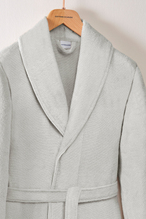 Cottons & Clouds Solid Towel Şal Yaka Bornoz