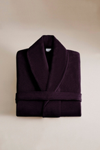 Cottons & Clouds Solid Towel Şal Yaka Bornoz
