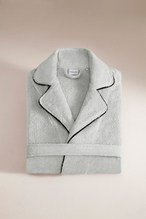 Cottons & Clouds Pure Ceket Yaka Bornoz