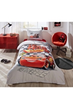 Özdilek Cars Fast Disney Lisanslı Tek Kişilik Lastikli Çarşaf Çocuk Nevresim Takımı