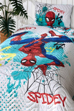 Özdilek Spidey Hero Disney Lisanslı Tek Kişilik Çocuk Yatak Örtüsü Takımı